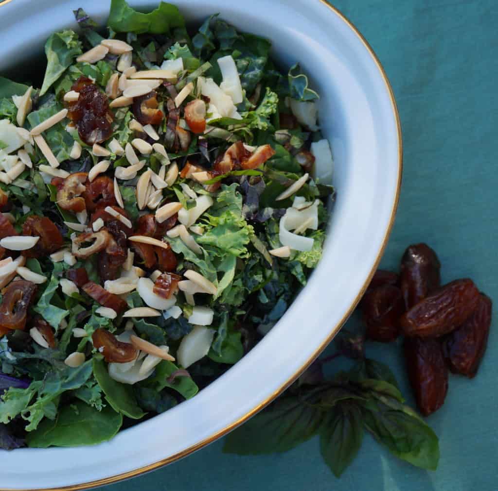 kale date salad stands up to summer heat