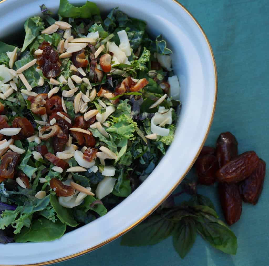 Roasted Root Salad with Balsamic-Date Vinaigrette