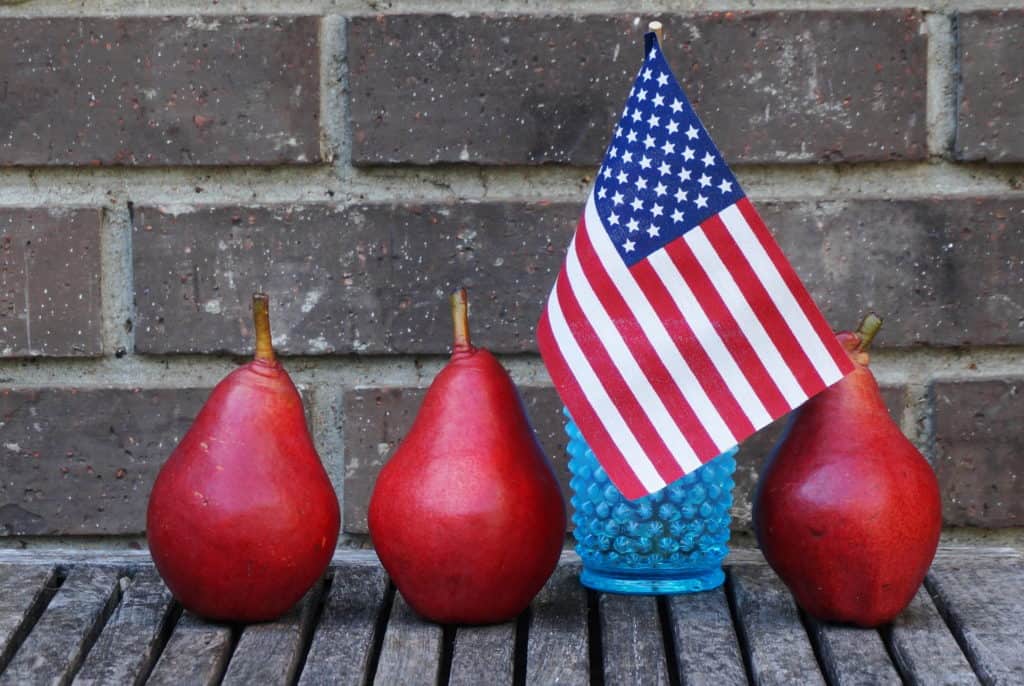 Patriot Day red pears