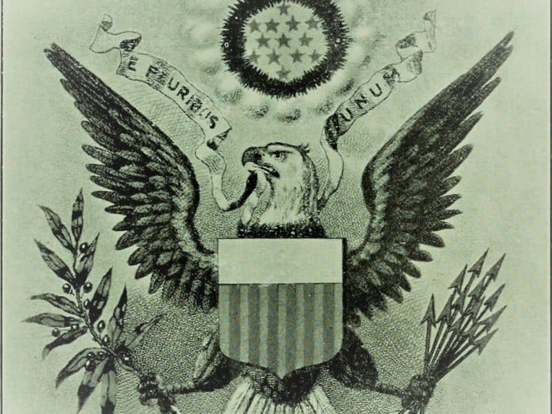 Great Seal of the United States with eagle