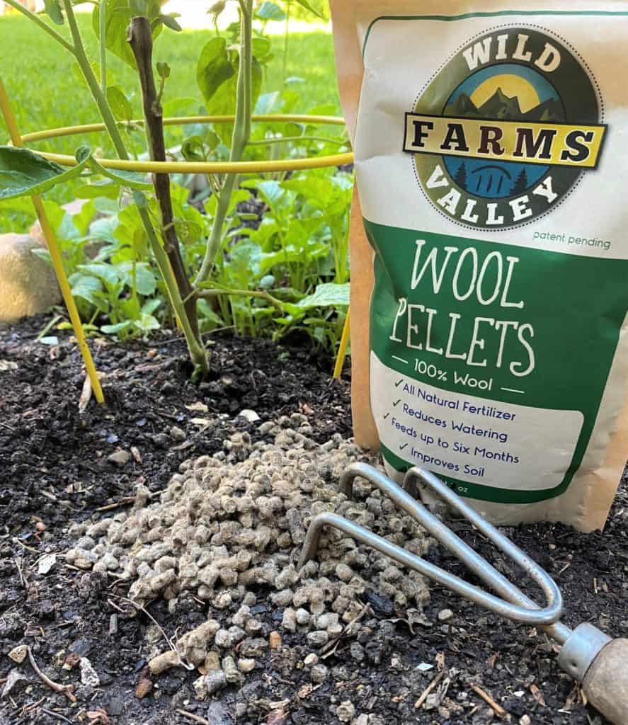 Wild Valley Wool Pellets help connect us to the Father-Gardener-Shepherd imagery from garden to Bible