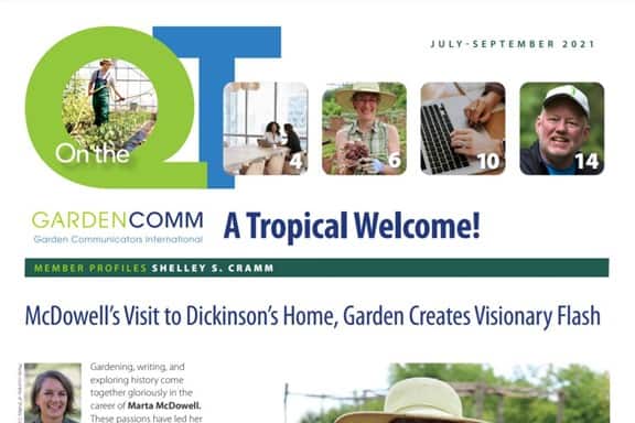 On the QT GArdenCOmm Newsletter Headlines Summer 2021
