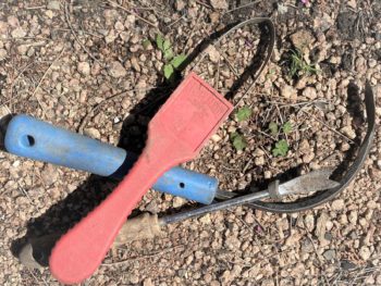 weeding tools ready for the diligent life of weeding