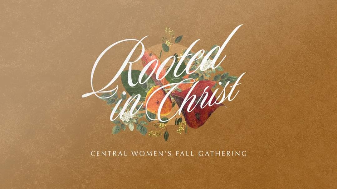 Central Bible Church Women's ministry Rooted in Christ logo