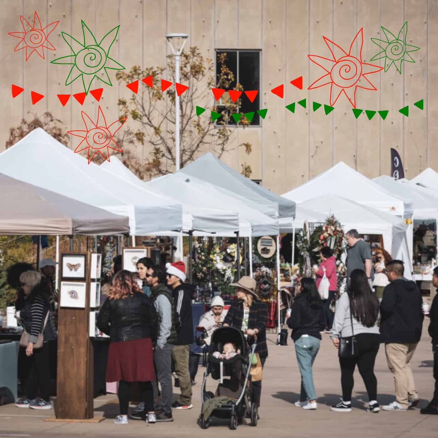 holiday in the garden at Fort Worth Botanic Garden