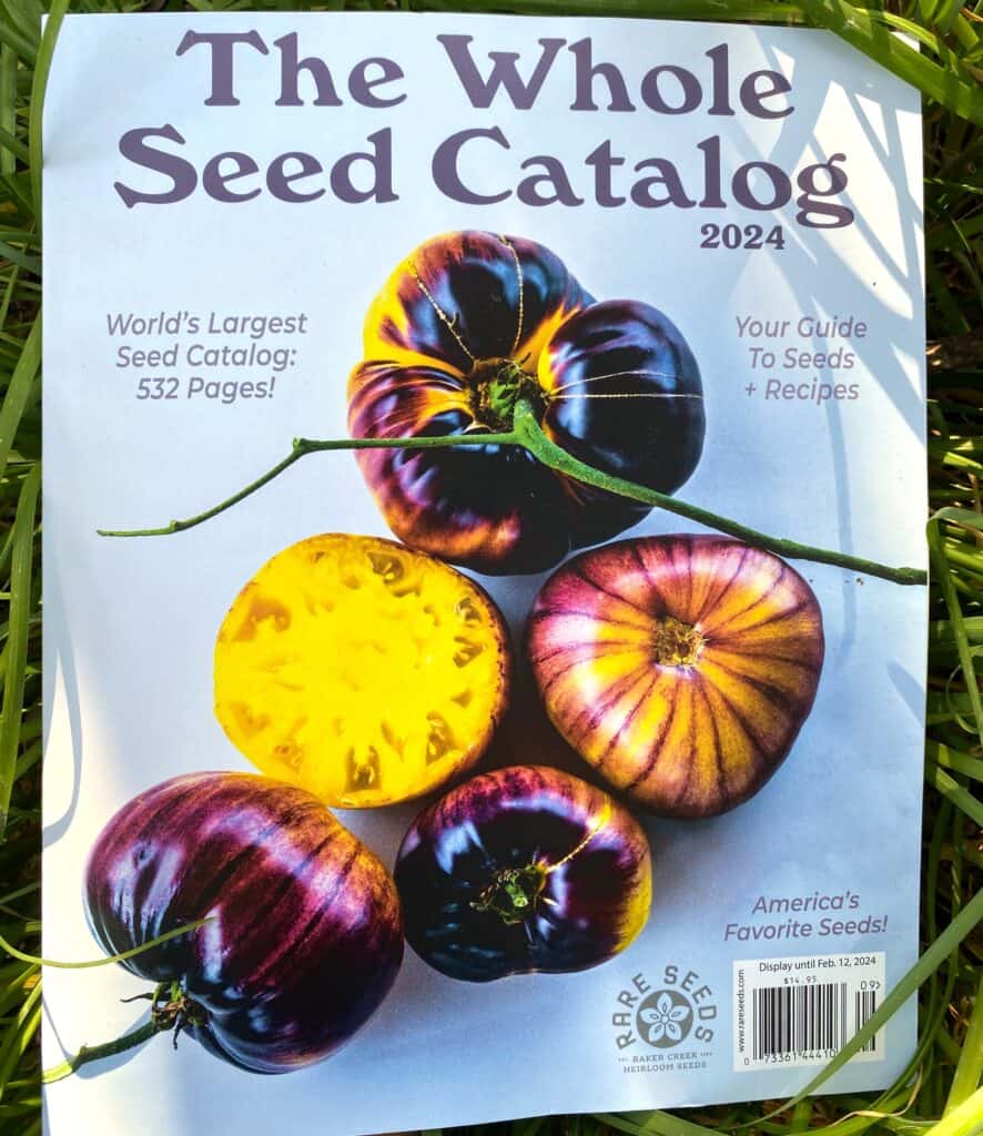 The Whole Seed Catalog from Baker Creek Seeds includes seeds in the Bible