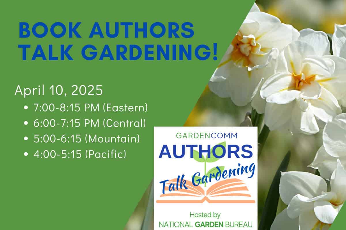 National Garden Bureau Authors Talk GArdening Book Party