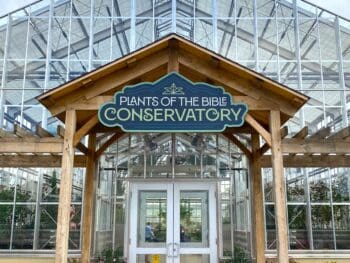 Plants of the Bible COnservatory at the Creation Museum and Botanical Gardens in KY
